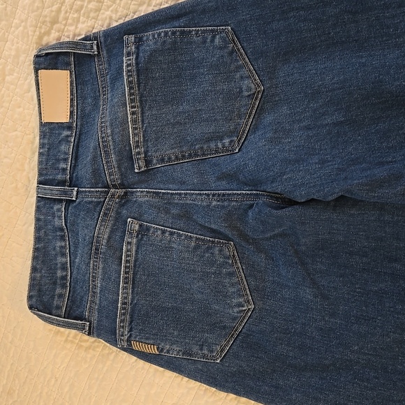 Paige Sasha 32 Wide Cuff Ladies High Rise 23 Medium Wash EUC - Picture 10 of 14